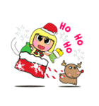 Seko . HO HO. Merry Christmas.（個別スタンプ：36）