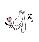 キューちゃんと猫のレッド（個別スタンプ：38）