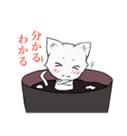 白玉猫ぜんざい（個別スタンプ：1）