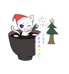白玉猫ぜんざい（個別スタンプ：21）