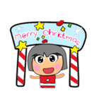 Maruko. Merry Christmas.（個別スタンプ：1）