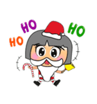 Maruko. Merry Christmas.（個別スタンプ：4）