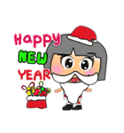 Maruko. Merry Christmas.（個別スタンプ：7）