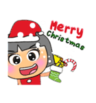 Maruko. Merry Christmas.（個別スタンプ：8）