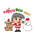 Maruko. Merry Christmas.（個別スタンプ：10）