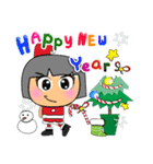 Maruko. Merry Christmas.（個別スタンプ：13）