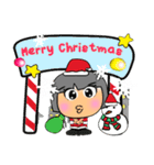 Maruko. Merry Christmas.（個別スタンプ：16）