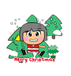 Maruko. Merry Christmas.（個別スタンプ：18）