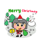 Maruko. Merry Christmas.（個別スタンプ：21）