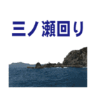 沖の島の釣り（個別スタンプ：35）