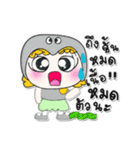 Ha Ha！ My name is Fumina..^^（個別スタンプ：11）