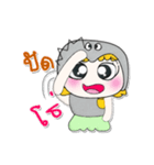 Ha Ha！ My name is Fumina..^^（個別スタンプ：20）