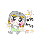 Ha Ha！ My name is Fumina..^^（個別スタンプ：35）