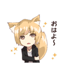 冬月グループスタンプ1（個別スタンプ：6）