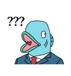 魚リーマン（個別スタンプ：3）