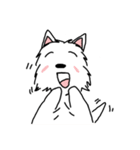 Terrain The westie "English version"（個別スタンプ：3）