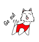 Terrain The westie "English version"（個別スタンプ：17）