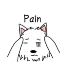 Terrain The westie "English version"（個別スタンプ：19）