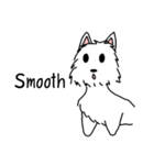 Terrain The westie "English version"（個別スタンプ：24）