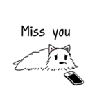Terrain The westie "English version"（個別スタンプ：35）