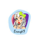 Adopt a Biggles Giggle Girls -meet Daisy（個別スタンプ：4）