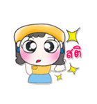 >>My name is Nancy.. ！（個別スタンプ：21）