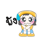 >>My name is Nancy.. ！（個別スタンプ：26）