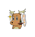 あいさつ”しかおくん”（個別スタンプ：16）