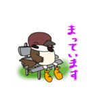 スズメのキリちゃん、楽しい生活2（個別スタンプ：5）