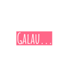 Teks Galau（個別スタンプ：1）