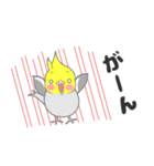 たっぷりオカメインコ（個別スタンプ：8）