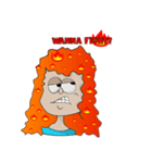 Mrs. angie very angry（個別スタンプ：8）
