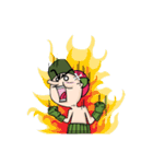 Giant Nose Boy（個別スタンプ：8）