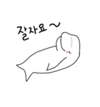 Simple Beluga（個別スタンプ：9）