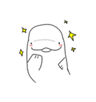 Simple Beluga（個別スタンプ：17）