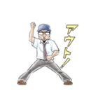 働く野球サラリーマン（個別スタンプ：14）