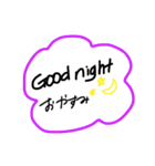 ひとことえいご:3(日常会話編)（個別スタンプ：2）