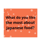 日本について・日常生活の質問～英会話編～（個別スタンプ：10）
