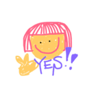 ゆるいラクガキスタンプ（個別スタンプ：2）