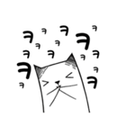 Paper cat, kari (kor)（個別スタンプ：19）