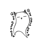 Paper cat, kari（個別スタンプ：7）