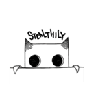 Paper cat, kari（個別スタンプ：9）