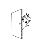 Paper cat, kari（個別スタンプ：10）