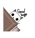 Paper cat, kari（個別スタンプ：17）