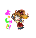 カラフルなファンタジー物語な人たち（個別スタンプ：3）