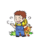 カラフルなファンタジー物語な人たち（個別スタンプ：19）
