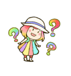 カラフルなファンタジー物語な人たち（個別スタンプ：24）