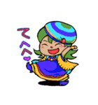 カラフルなファンタジー物語な人たち（個別スタンプ：32）