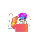 QQ MOVE sheep（個別スタンプ：13）