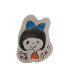 りぼんりぼん1（個別スタンプ：3）